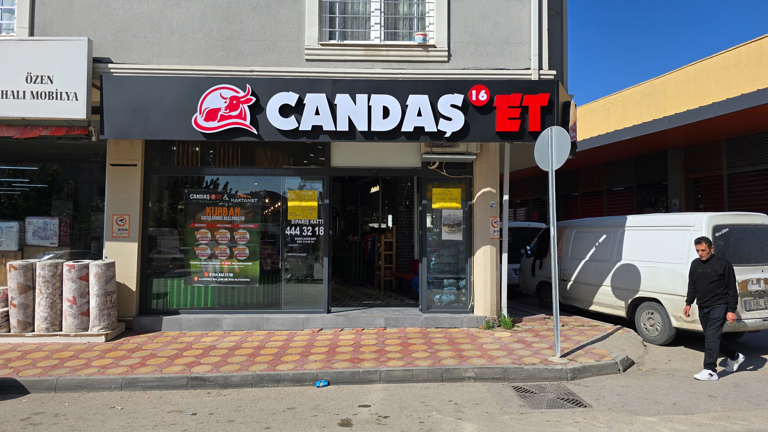 Candaş Et Emek Şubesi – Et ve şarküteri satış noktası